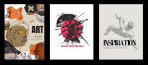 Aesthetic Art Prints (A4)
